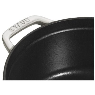 Staub - Olla Cocotte, color trufa blanca, 22 cm - Imagen 4